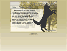 Tablet Screenshot of dancingdoginn.com